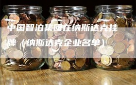 中国智泊集团在纳斯达克挂牌（纳斯达克企业名单）