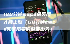 120分钟macd金叉后才能上涨（60分钟macd死叉后要调整多少天）