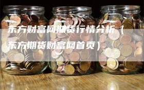 东方财富网期货行情分析（东方期货财富网首页）