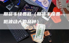 期货手续费低（期货手续费低波动大的品种）