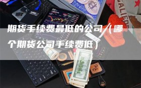 期货手续费最低的公司（哪个期货公司手续费低）