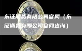 东证期货有限公司官网（东证期货有限公司官网查询）