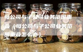 母公司与子公司业务范围重叠（母公司与子公司业务范围重叠怎么办）