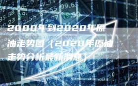 2000年到2020年原油走势图（2020年原油走势分析最新消息）