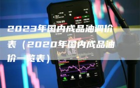 2023年国内成品油调价表（2020年国内成品油价一览表）