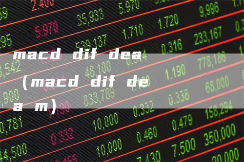 macd dif dea（macd dif dea m）