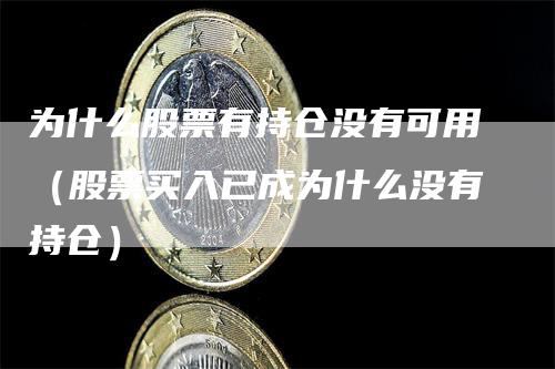 为什么股票有持仓没有可用（股票买入已成为什么没有持仓）